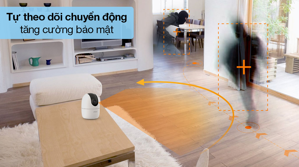 Camera IP 360 độ 1080P Imou Ranger 2 - Theo dõi chuyển động hiệu quả