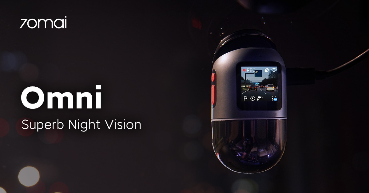 camera hành trình 70mai OMNI xoay 360 độ