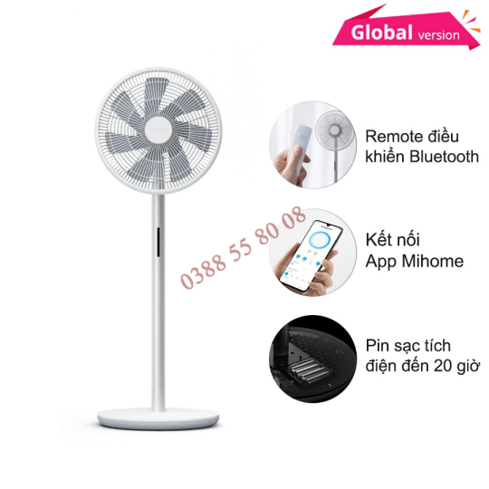  Quạt Tích Điện Xiaomi Smartmi Gen 3 
